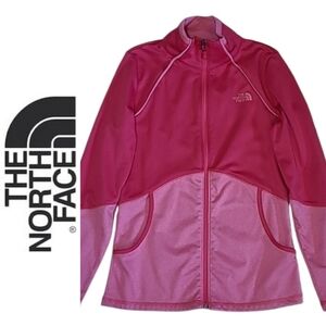 SM The North Face Cinder Rose Red Athletic long sleeve fleece Jacket